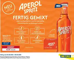 METRO Aperol Spritz Angebot