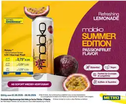 METRO Moloko Summer Edition Passionfruit Flavor Angebot