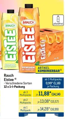 METRO Rauch Eistee Angebot
