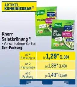 METRO Knorr Salatkrönung Angebot