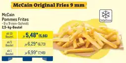 METRO McCain Pommes Frites Angebot