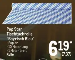 METRO Pap Star Tischtuchrolle "Bayrisch Blau" Angebot
