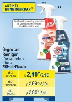 METRO Sagrotan Reiniger Angebot