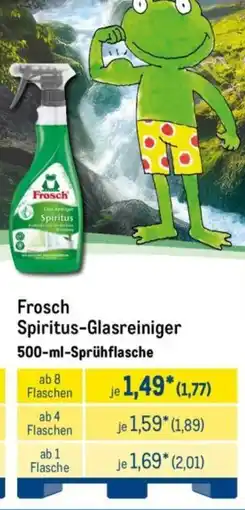 METRO Frosch Spiritus-Glasreiniger Angebot
