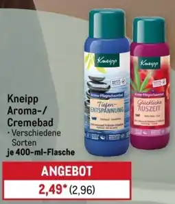 METRO Kneipp Aroma-/Cremebad Angebot