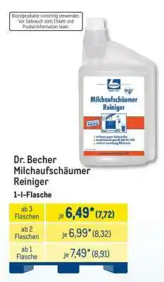 METRO Dr. Becher Milchaufschäumer Reiniger Angebot