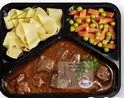 Scheck-in-Center Scheck-in Manufaktur Rinder-Saftgulasch mit Karotten und Erbsen Angebot