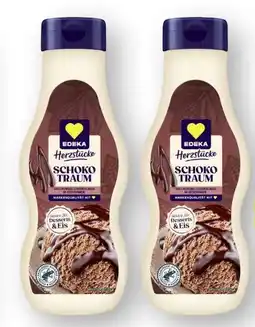 Scheck-in-Center Edeka Herzstücke Dessertsauce Schoko Traum Angebot