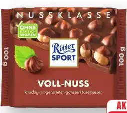 Scheck-in-Center Ritter Sport Nussklasse Angebot