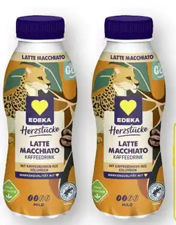 Scheck-in-Center Edeka Herzstücke Kaffeedrink Latte Macchiato Angebot