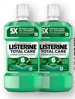Scheck-in-Center Listerine Premium Mundspülung Angebot