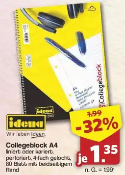 Famila Nord West idena Collegeblock A4 Angebot