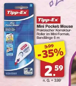 Famila Nord West Tipp-Ex Mini Pocket Mouse Angebot