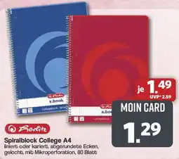 Famila Nord West Herlitz Spiralblock College A4 Angebot
