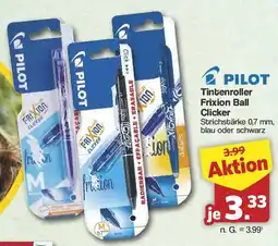 Famila Nord West PILOT Tintenroller Frixion Ball Clicker Angebot