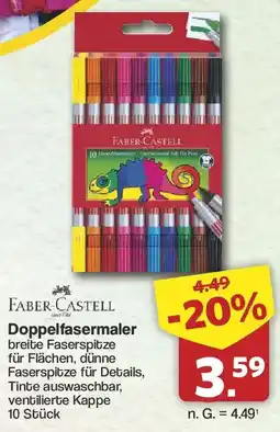 Famila Nord West FABER-CASTELL Doppelfasermaler Angebot
