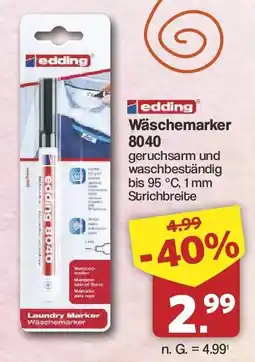 Famila Nord West edding Wäschemarker 8040 Angebot
