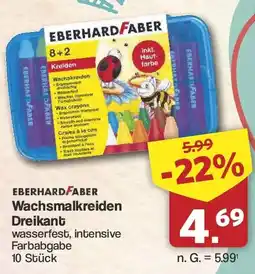 Famila Nord West EBERHARDFABER Wachsmalkreiden Dreikant Angebot
