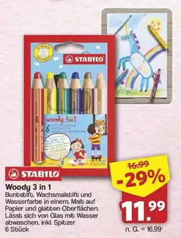 Famila Nord West STABILO Woody 3 in 1 Angebot