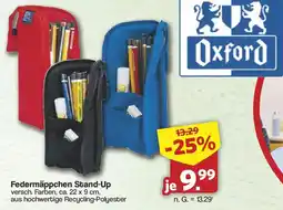 Famila Nord West Oxford Federmäppchen Stand-Up Angebot