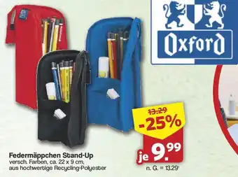 Oxford Federmäppchen Stand-Up