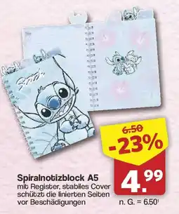Famila Nord West Spiralnotizblock A5 Angebot