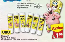 Famila Nord West UHU Klebestift Spongebob Design Angebot