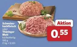 Combi Schweinehackfleisch oder Thüringer Mett Angebot