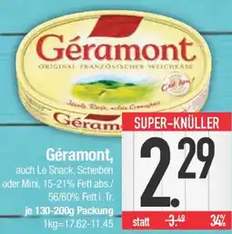 E-Center Géramont auch Le Snack, Scheiben oder Mini Angebot