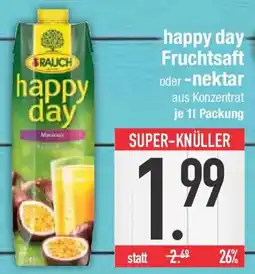 E-Center happy day Fruchtsaft oder -nektar Angebot