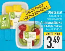 E-Center Obstsalat oder Ananasstücke Angebot