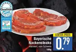 E-Center Bayerische Nackensteaks Angebot