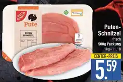 E-Center GUT&GUNSTIG Puten- Schnitzel Angebot