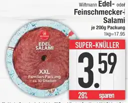E-Center Wiltmann Edel- oder Feinschmecker- Salami Angebot