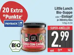 E-Center Little Lunch Bio-Suppe oder -Eintopf Angebot