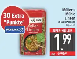 E-Center Müller's Mühle Linsen Angebot