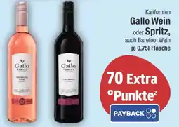 E-Center Kalifornien Gallo Wein oder Spritz Angebot