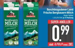 E-Center Berchtesgadener Land Frische Bergbauern Milch Angebot