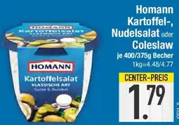 E-Center Homann Kartoffel-, Nudelsalat oder Coleslaw Angebot