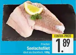 E-Center Frisches Seelachsfilet Angebot