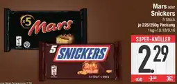 E-Center Mars oder Snickers Angebot