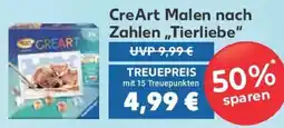 E-Center CreArt Malen nach Zahlen,,Tierliebe" Angebot