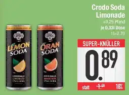 E-Center Crodo Soda Limonade Angebot
