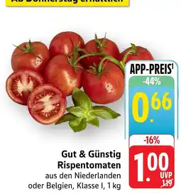 Marktkauf Gut & günstig rispentomaten Angebot
