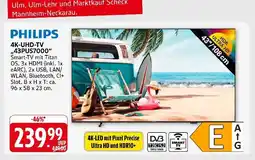 Marktkauf Philips 4k-uhd-tv Angebot
