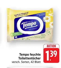 Marktkauf Tempo feuchte toilettentücher Angebot