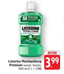 Marktkauf Listerine mundspülung premium Angebot