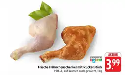 Marktkauf Frische hähnchenschenkel mit rückenstück Angebot