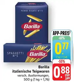 Marktkauf Barilla italienische teigwaren Angebot
