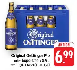 Marktkauf Oettinger original pils Angebot